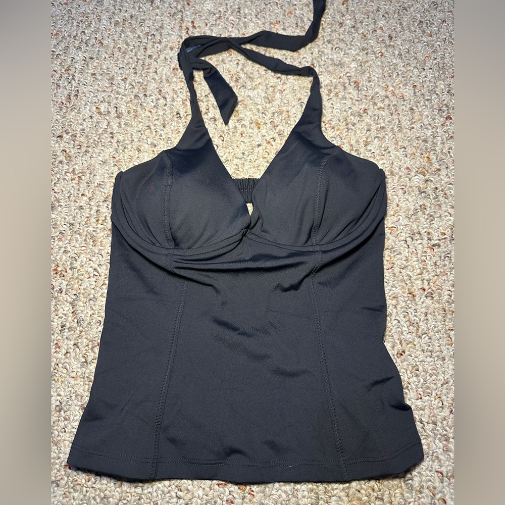 Athleta Black Swimsuit Top - 32D/DD